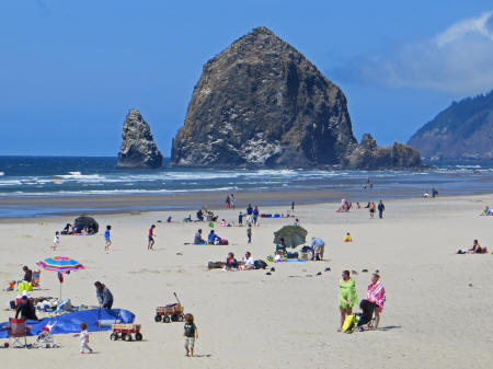Cannon Beach map