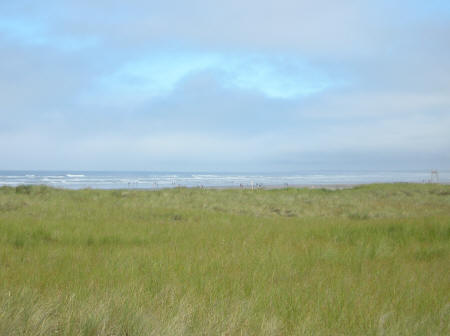 Ocean Beach in Seaside Oregon