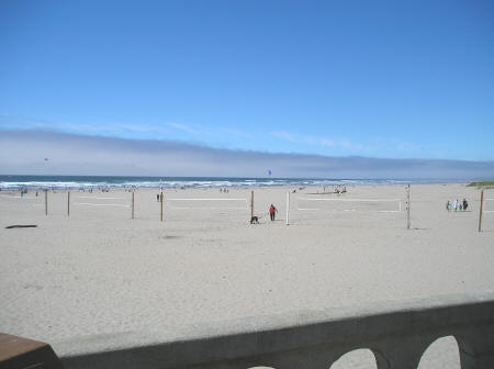 Beach Volleyball in Seaside Oregon